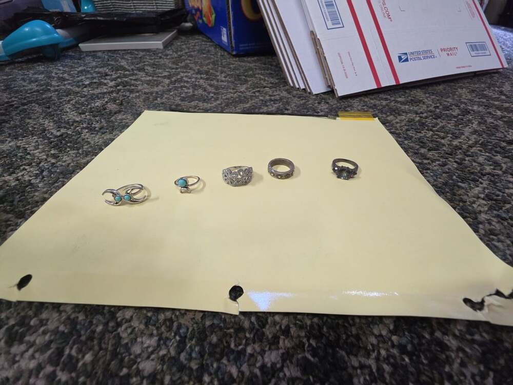 Unbranded Fashion Ring Lot Size 6.75 Mystery Rings